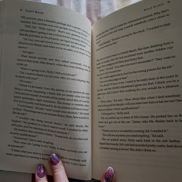 Blood Orchid By Stuart Woods Mystery Novel Book - Picture 3 of 5